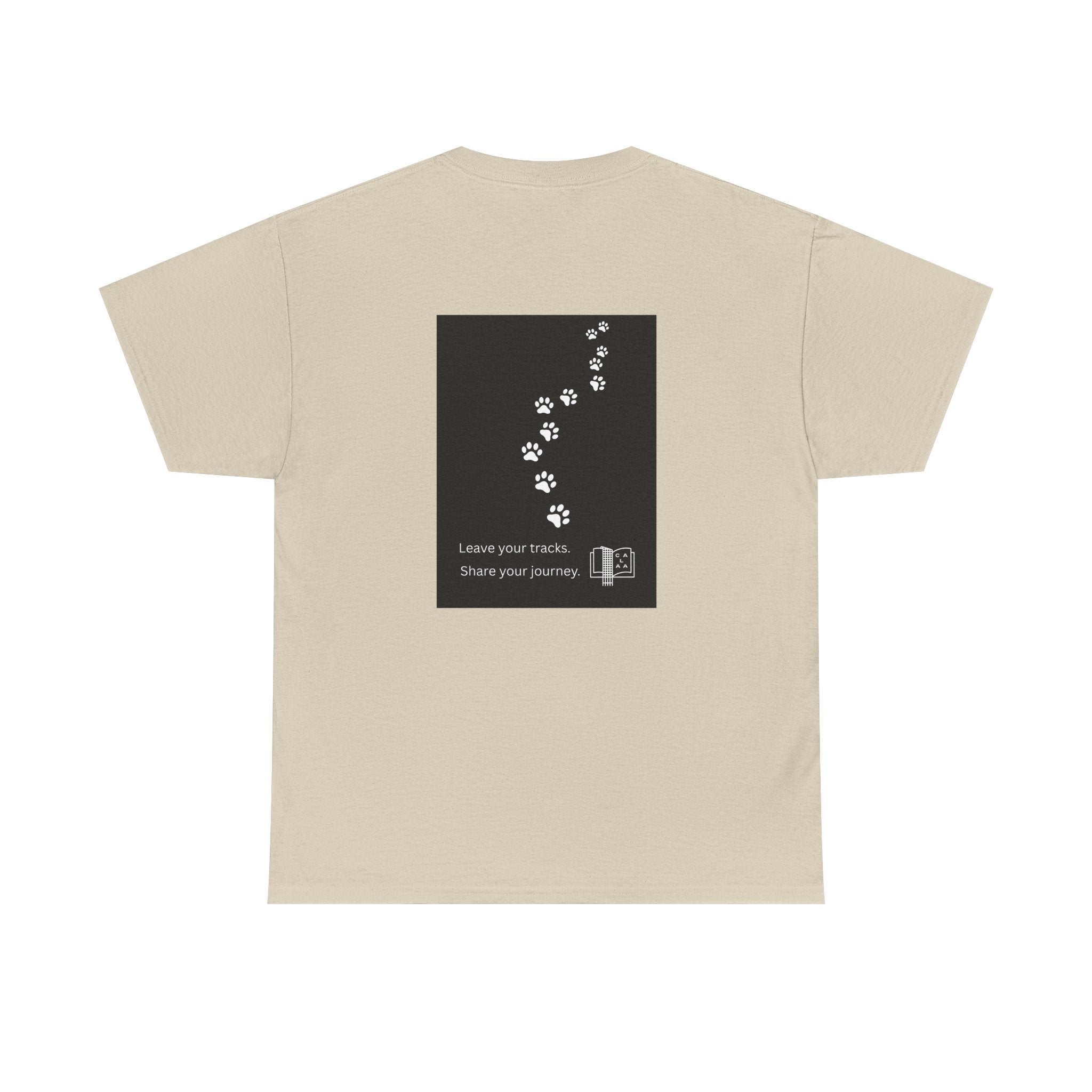 Leave Your Tracks Chest Logo Tee