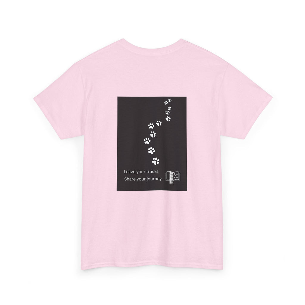 Leave Your Tracks Chest Logo Tee