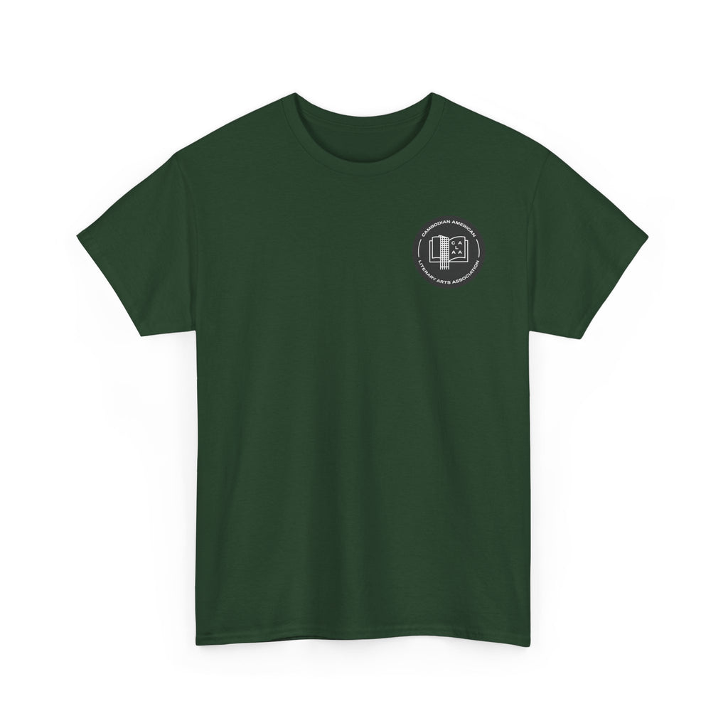 Leave Your Tracks Chest Logo Tee