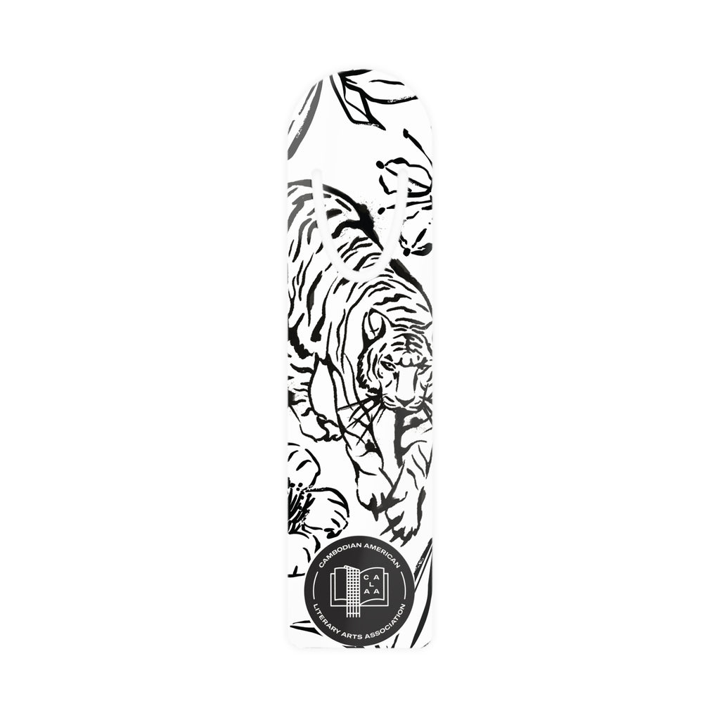 Ink Tiger Metal Bookmark
