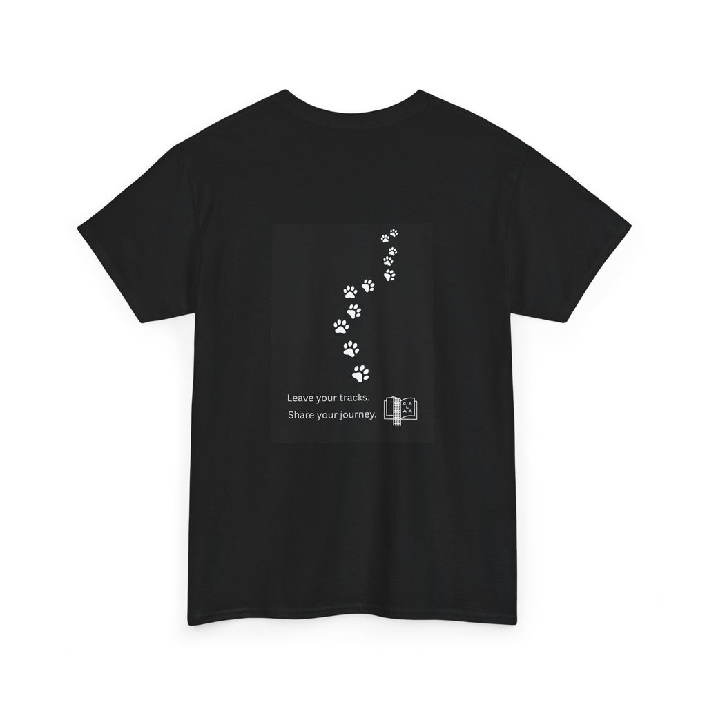 Leave Your Tracks Chest Logo Tee
