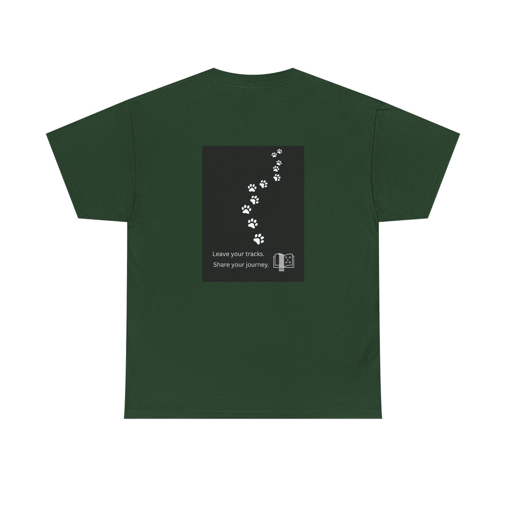 Leave Your Tracks Chest Logo Tee