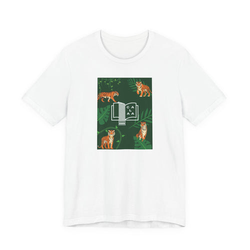 CALAA in the Jungle Tee — Botanical Tigers Graphic T-Shirt