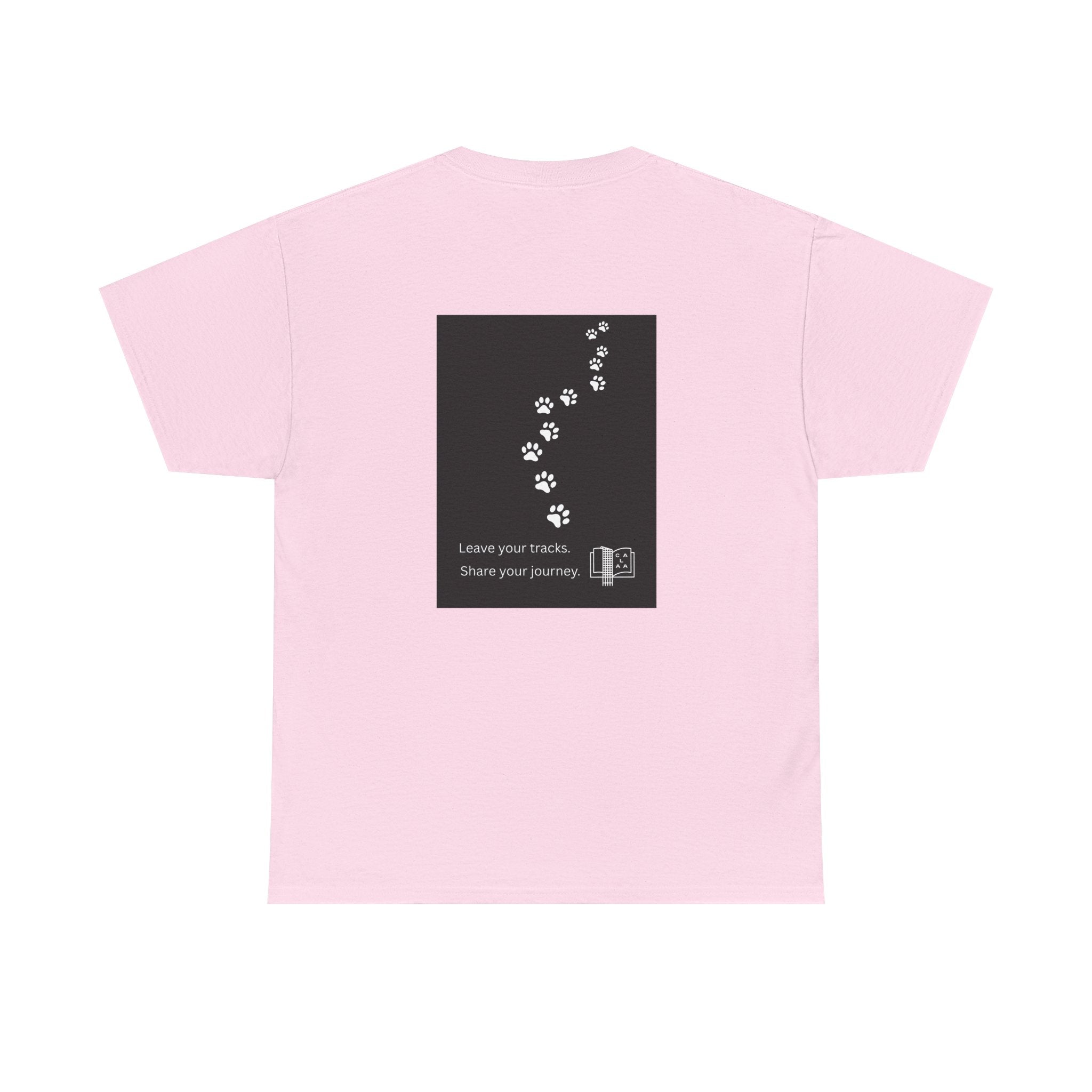 Leave Your Tracks Chest Logo Tee